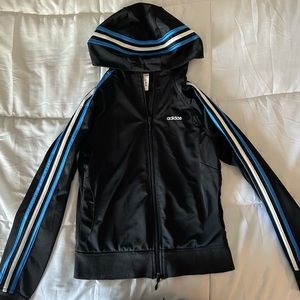 90’s super cute adidas jacket with hood